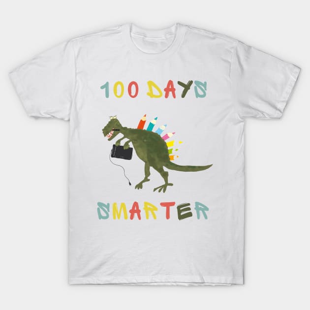 100 days smarter T-Shirt by IOANNISSKEVAS